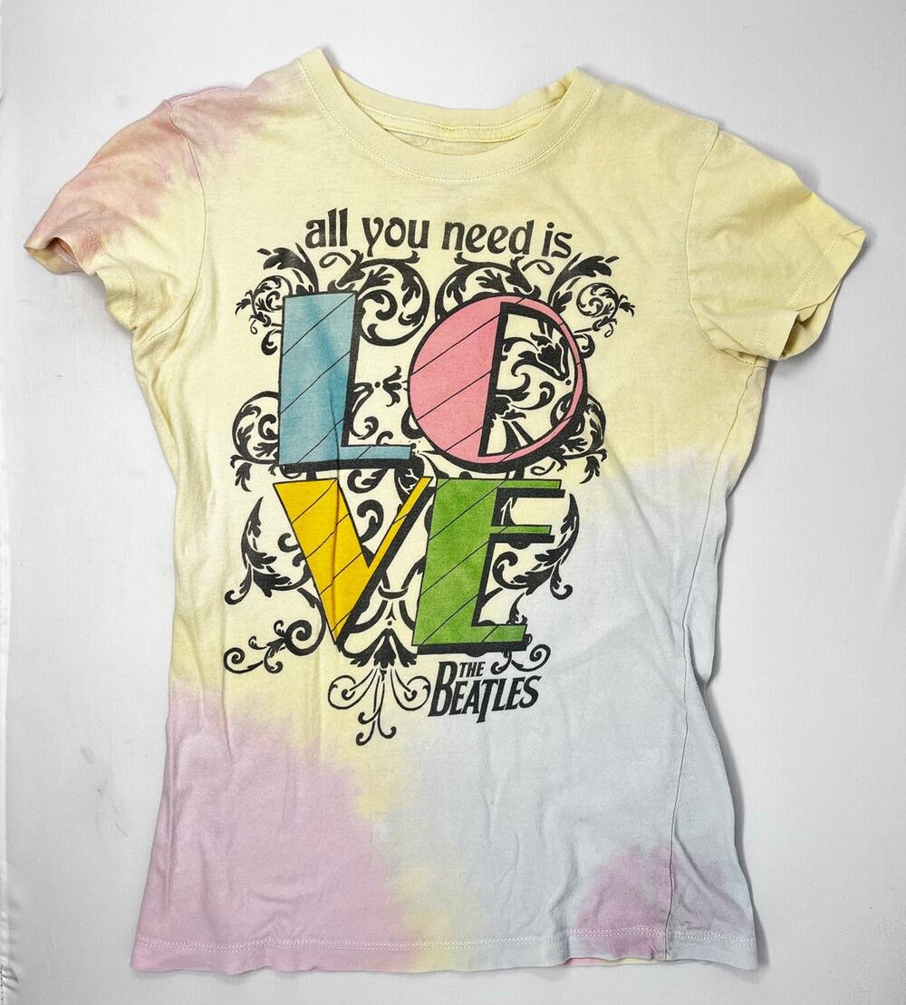 Apple Corps Ltd All You Need is Love Beatles Tshirt Size S Pre-Owned in fair